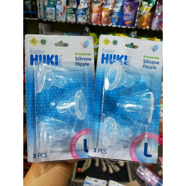 Huki Nipple L Orthodontic isi 1 &amp; 3
