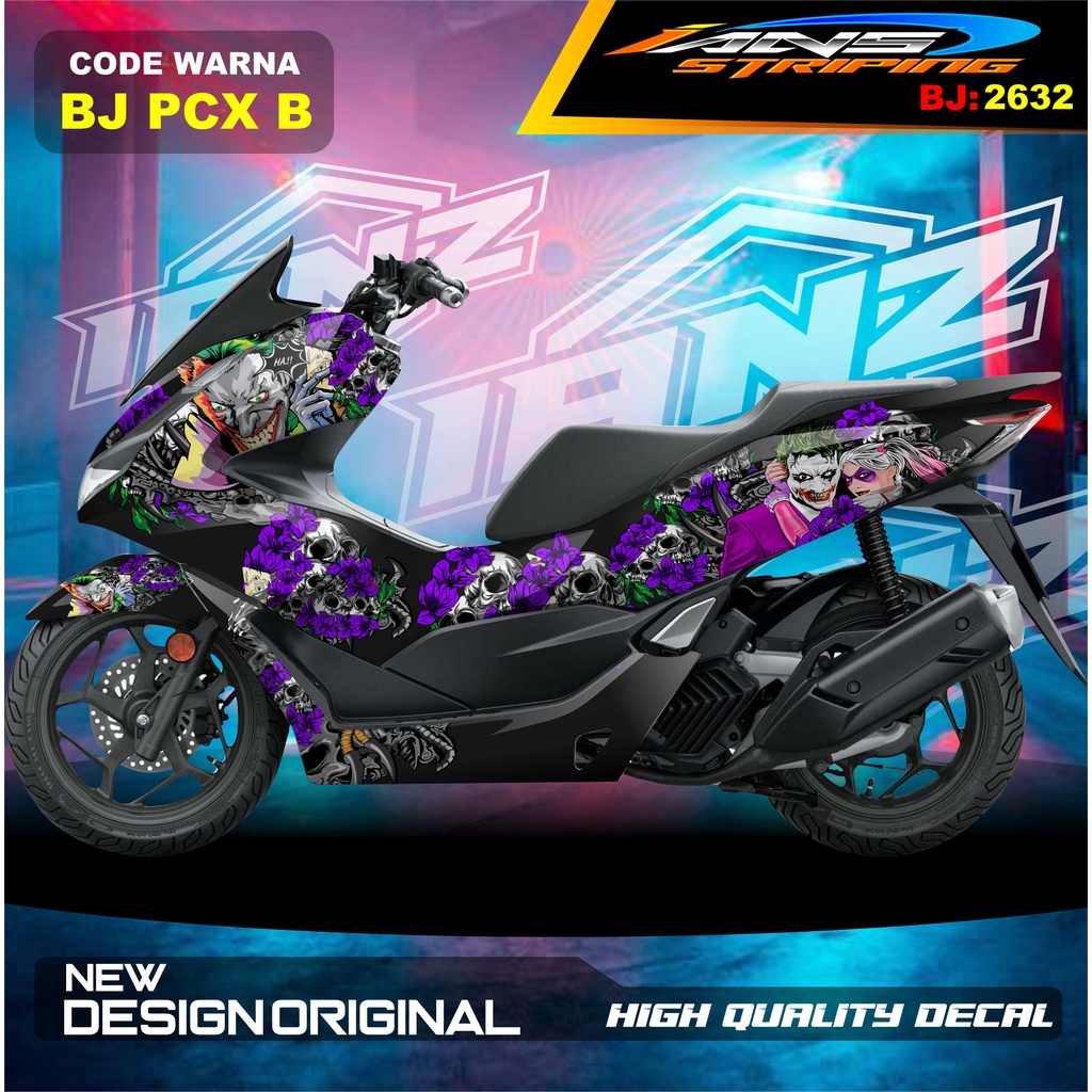 VARIASI STIKER FULL BODY PCX 150 / DECAL STICKER MOTOR HONDA PCX 160 / STIKER FULL BODY PCX HIGH QUALITY / STIKER MOTOR