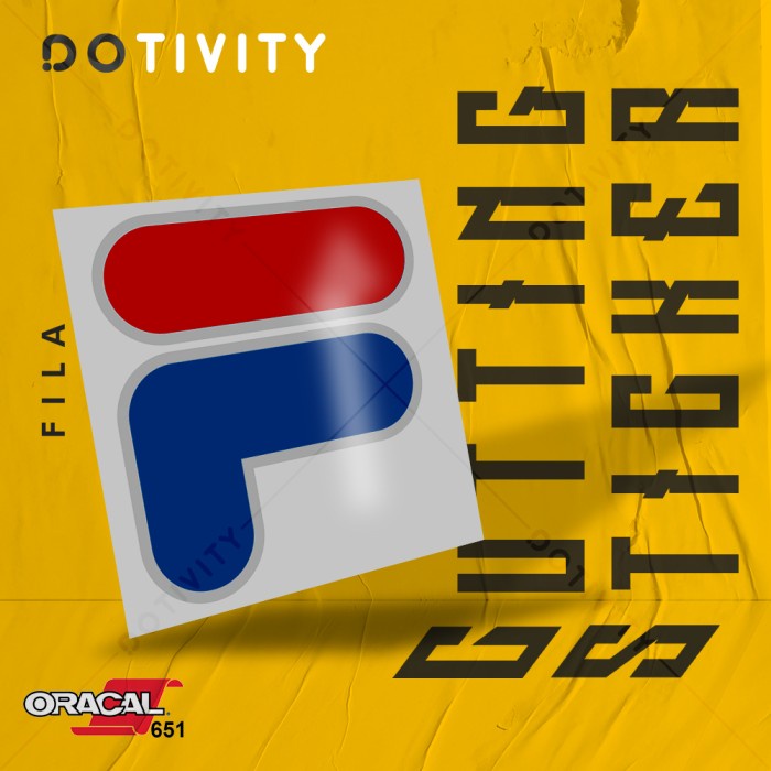 

Cutting Sticker FILA V4 2 Colors