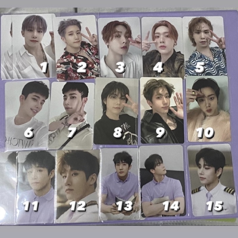 astro jinjin park jinwoo mj kim myungjun moon bin yoon sanha rocky park minhyuk photocard pc switch 