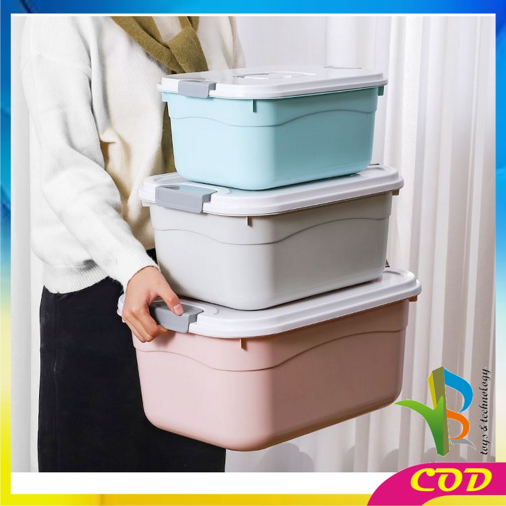 RB-C272 Container Box 3IN1 Storage Organizer Box / Tempat Penyimpanan Multifungsi Kontainer Plastik / Wadah Plastik Kotak Penyimpanan