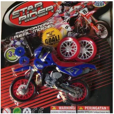 Mainan Motor Cross STAR RAIDER Murah