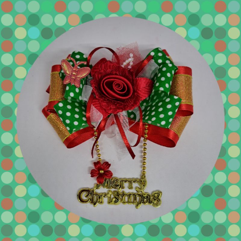 

Pita Hias Hampers Natal, Ukuran 12 × 9 cm