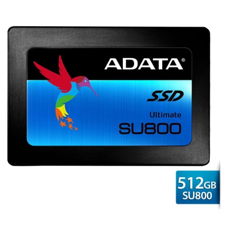 SSD Adata 512GB - SU800 Ultimate 3D Nand 2.5 SATA III