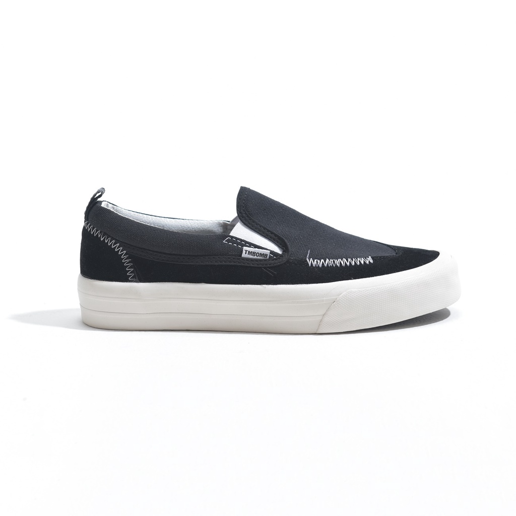 SEPATU TIMEBOMB | SLIP ON PREDATOR  BLACK (SS)