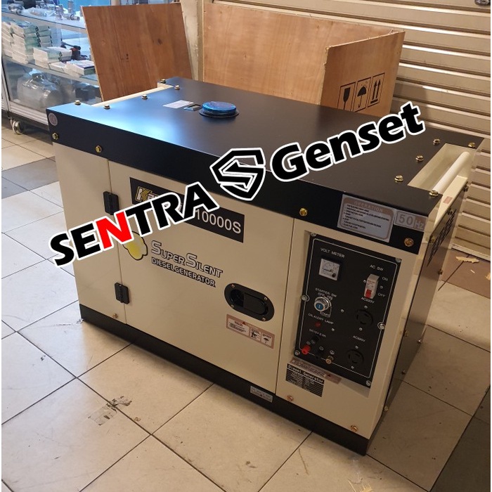 Genset silent diesel 7000 7500 watt Kawahara K10000S