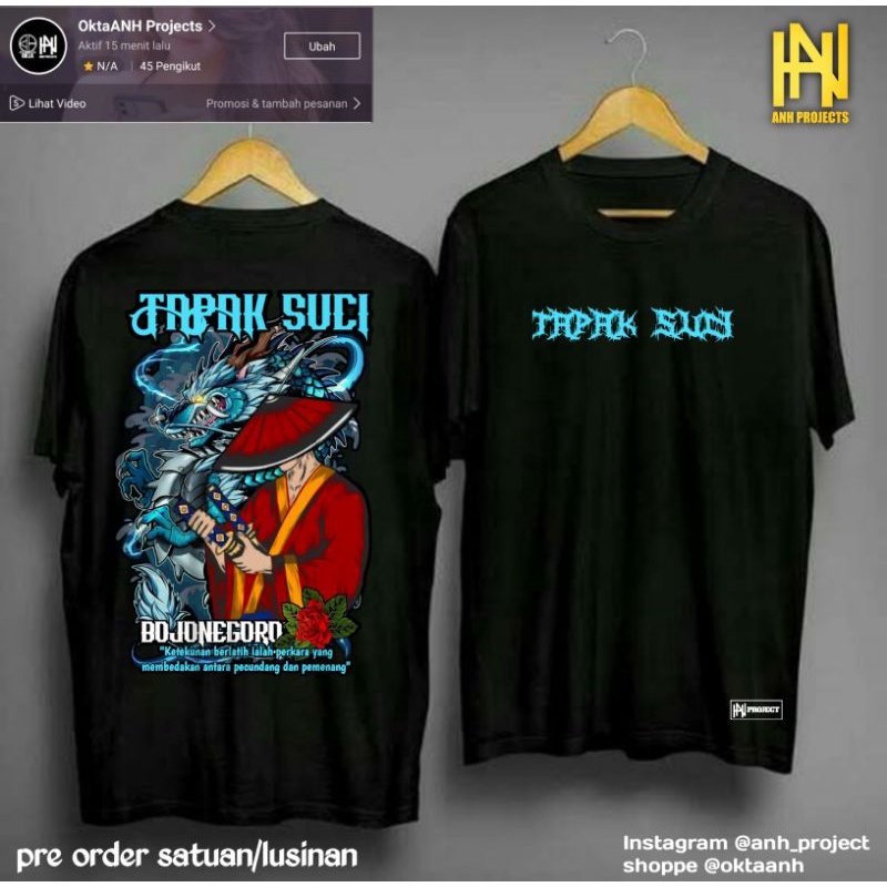 T-shirt Tapak Suci Naga Bojonegoro