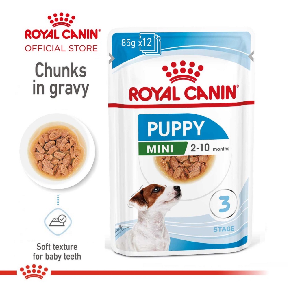 

Royal Canin Puppy Mini Wet Food Pouch 85gr FRESHPACK