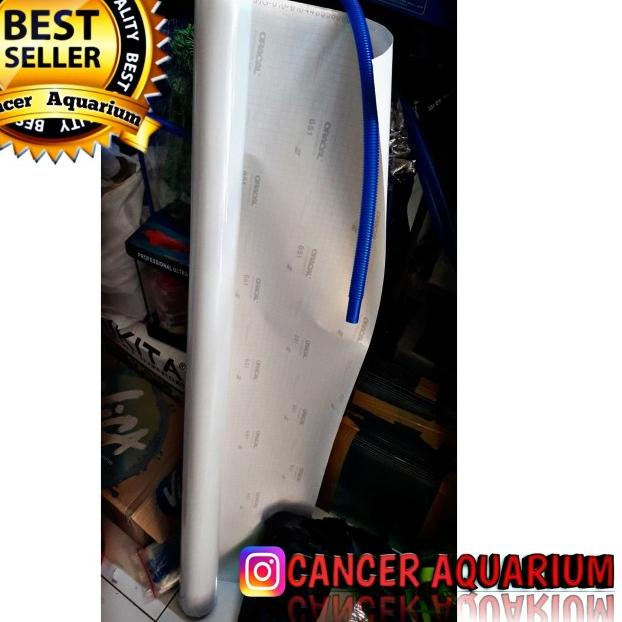 Background / Stiker Oracal 651 Glossy 100x50 ( Putih )