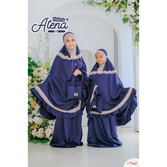 ORI MUKENA ALENA COUPLE KIDS & MOM BY MALIHA (OPEN PO)