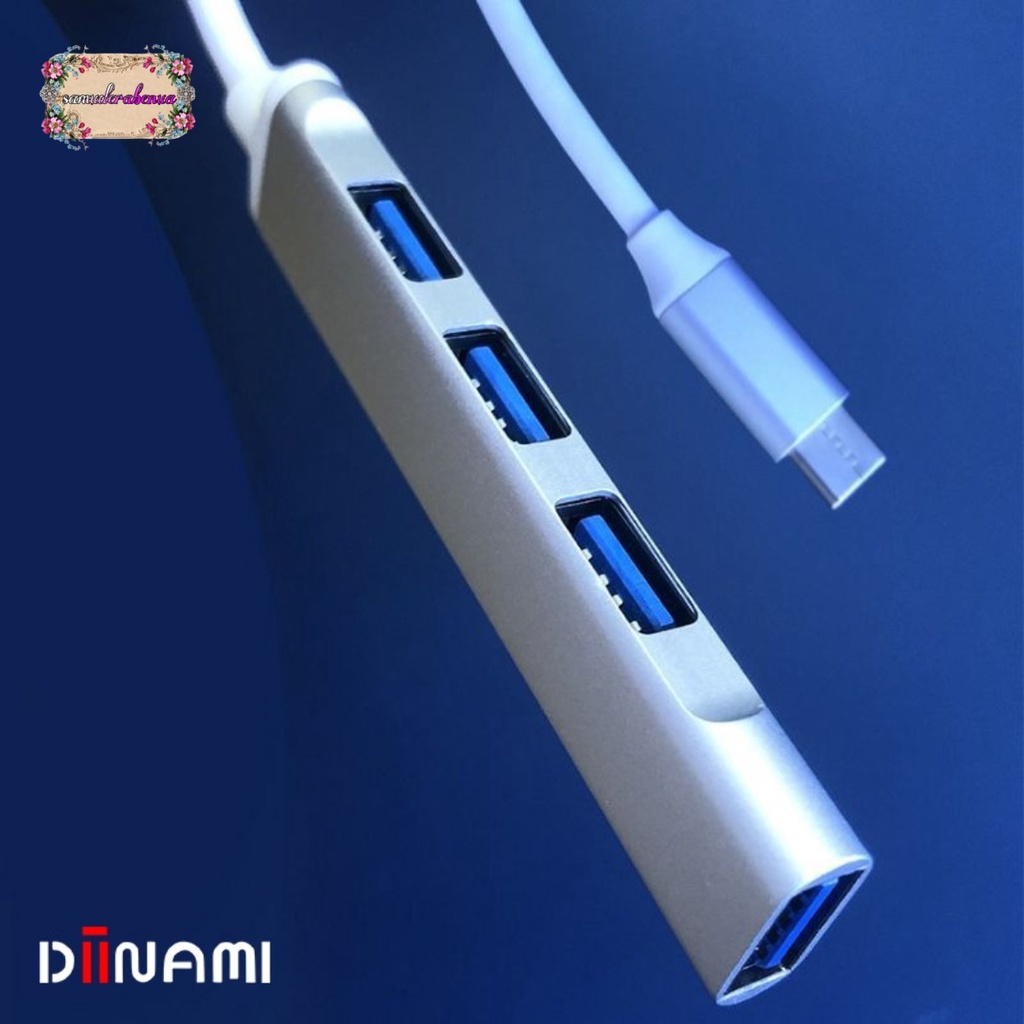 DIINAMI G05 Kabel Adapter USB Hub Type C Cable Multi Port 4 in 1 to USB 3.0 Macbook Air Pro 2020 2021 M1 SB4471