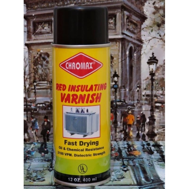Jual Chromax Red Insulating Vernish Sirlak Pelapis Gulungan Dinamo