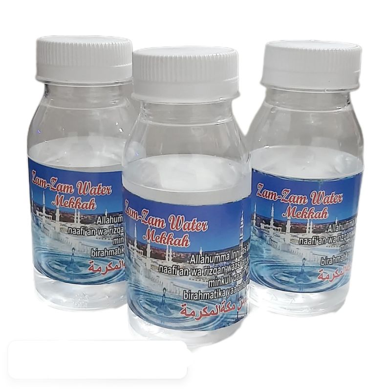 

Air Zam Zam Ukuran 80ml Asli Original 25pcs | Oleh Oleh Haji