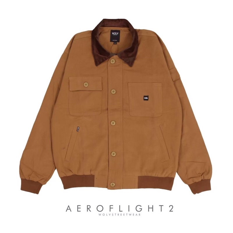Wolv Streetwear Original Aero Flight Jacket