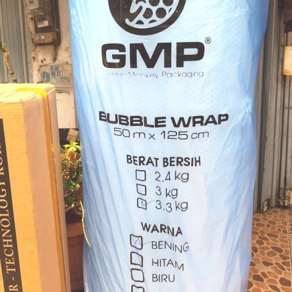 

Bubble wrap roll GMP W BENING atau hitam 125CM 50METER