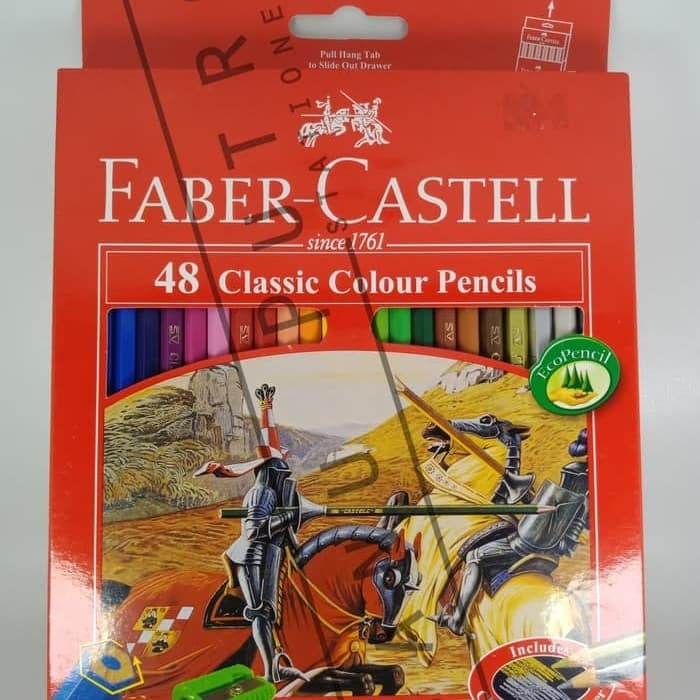 

pensil warna faber 48 classic