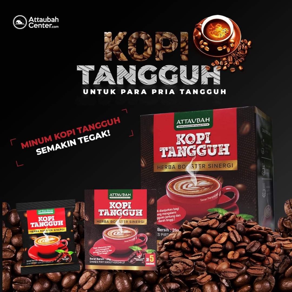 Jual KOPI Tangguh Attaubah Kopi Herbal/Kopi Jantan/Kopi Stamina