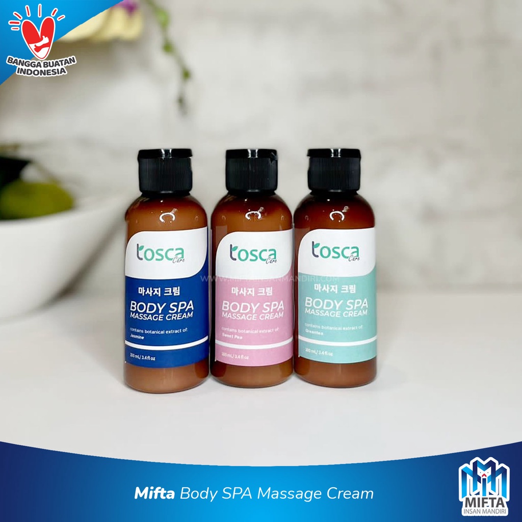 BODY SPA MASSAGE TOSCA / CREAM MASSAGE AROMA THERAPIE / KRIM PIJAT