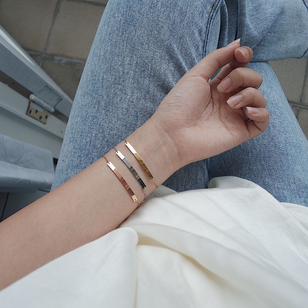 PREMIUM LEAH BRACELET (STAINLESS STEEL + 18K GOLD PLATED) - ANTI KARAT