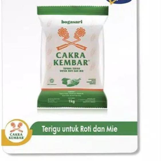 

テ Tepung Terigu CAKRA KEMBAR ECOPACK 1kg (Protein Tinggi) ₨