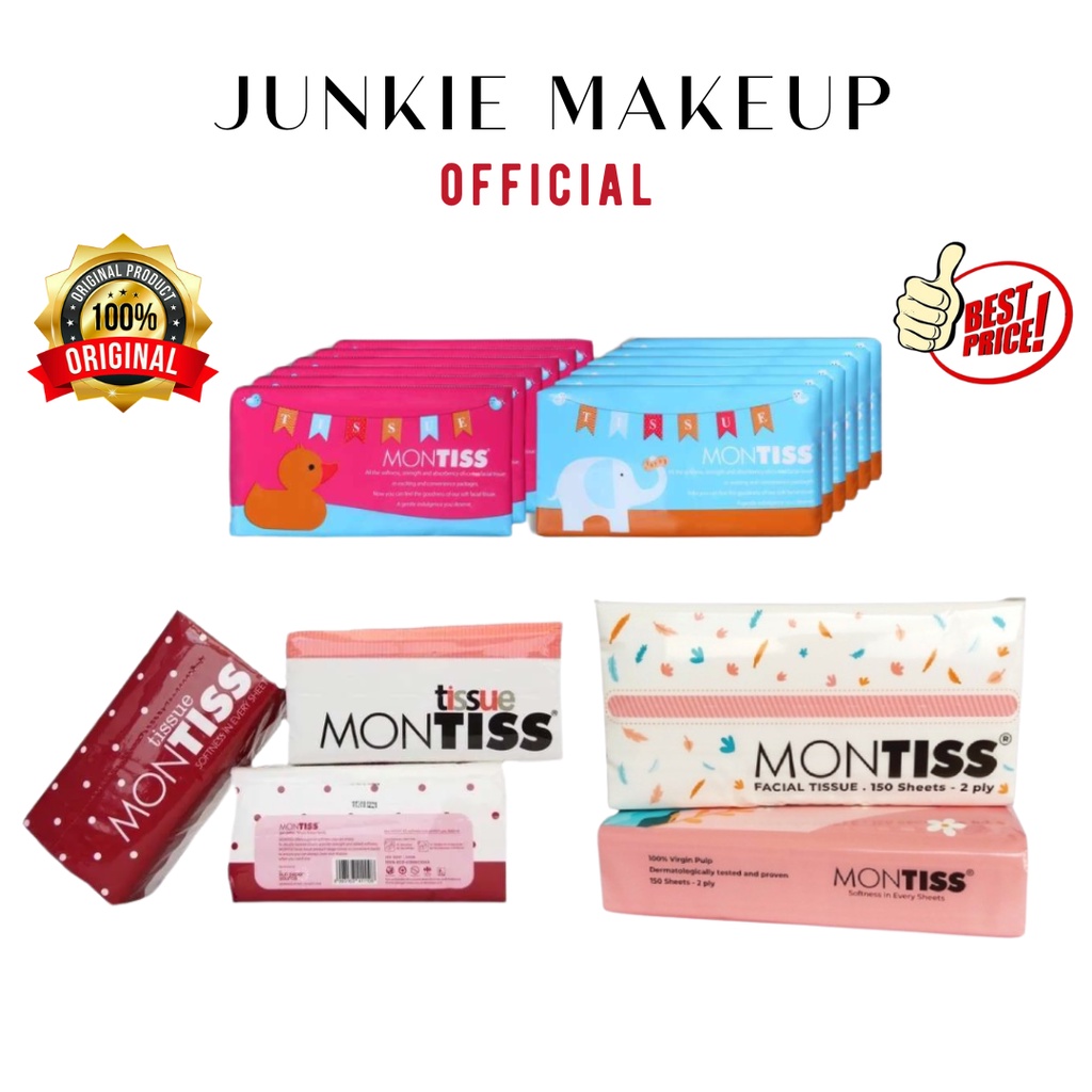 Tissue Wajah Tissue Montiss Tissue Serbaguna Tissue Dapur Mobil Tiris Minyak 250 Lembar 150 Lembar 5