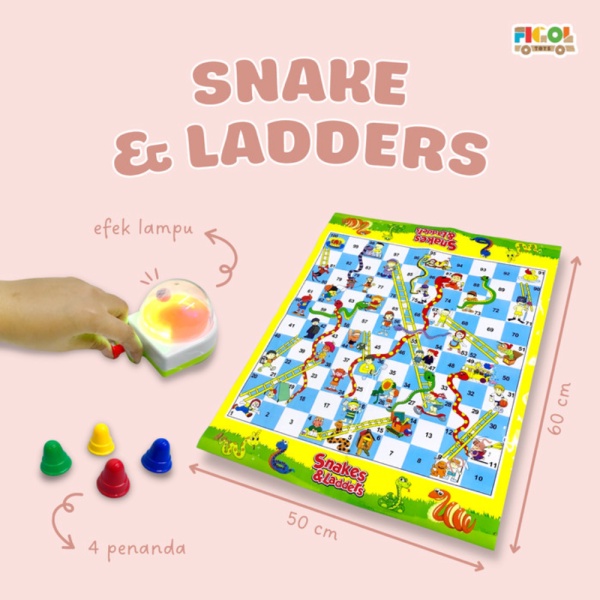 

Jual Mainan Ular Tangga Mainan Edukasi Snake Ladders - 1634 Berkualitas