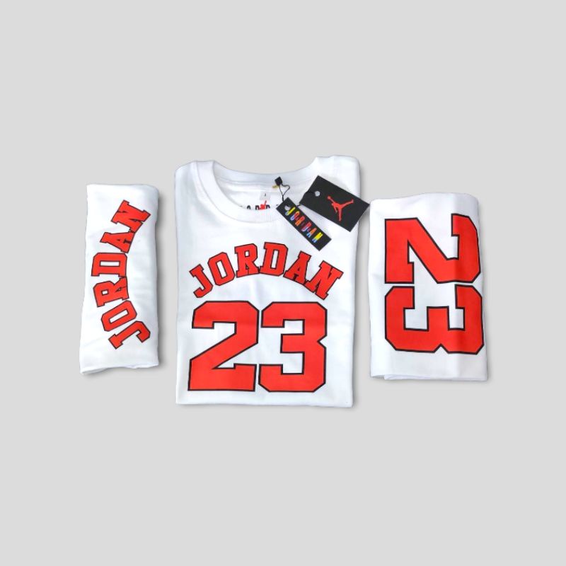 baju anak anak kaos anak nike air jordan 23 katun combed 24s super soft handfield .