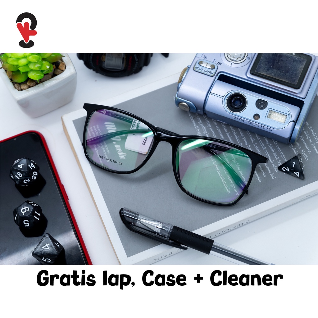 Frame Kacamata Kotak Lebar Murah