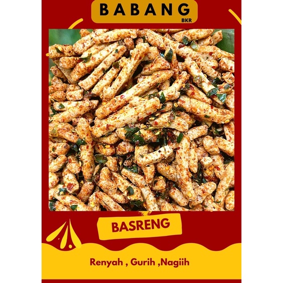 

BASRENG VIRAL 100Gram | BABANG BKR BASRENG DAUN JERUK | BASRENG PEDAS DAUN JERUK | BASRENG SULTAN