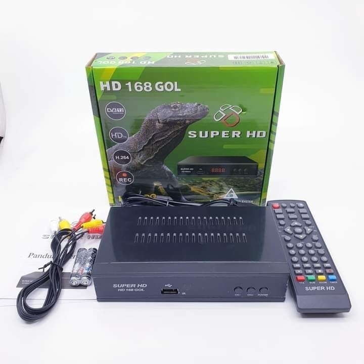 STB Set Top Box TV Digital Super HD 168 GOL Komodo Kijang receiver DIGITAL