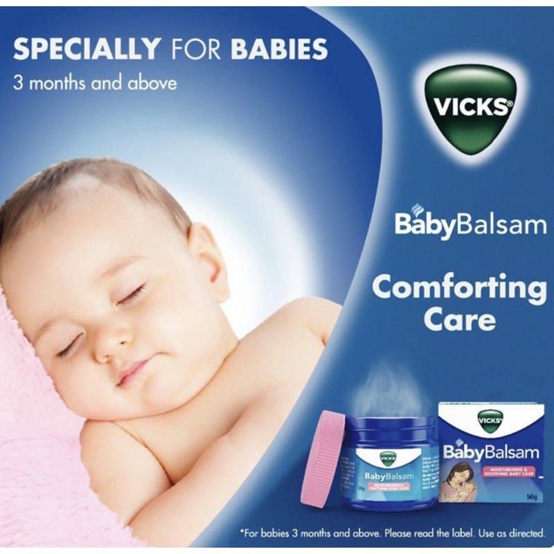 Vicks baby balsam kesehatan bayi