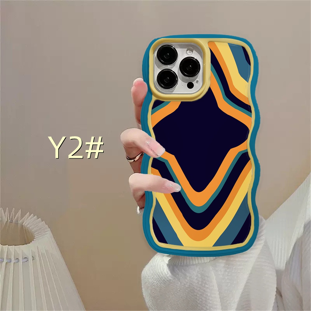 Case Bahan TPU Motif Geometri Untuk Realme C33 C30 C31 C35 C21Y C25Y RealmeC11 C25 C17 C15 C12 C3 C2 Realme 8i 7i 5 5i 6i 7 Pro