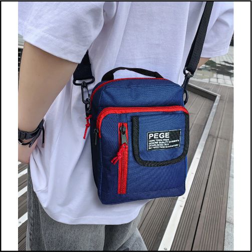 Tas Selempang Pria PEGE Slingbag Casual Model Trendy Kombinasi - PG 8934