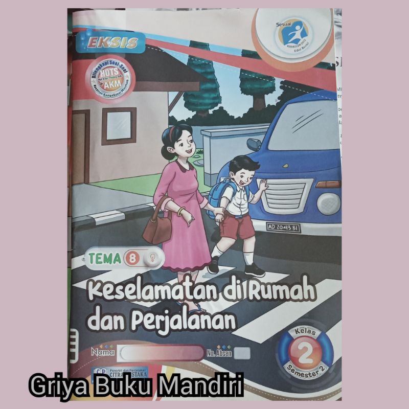 

LKS Tematik kelas 2, tema 8: keselamatan di rumah dan perjalanan untuk SD/MI semester 2 terbaru 2022/2023