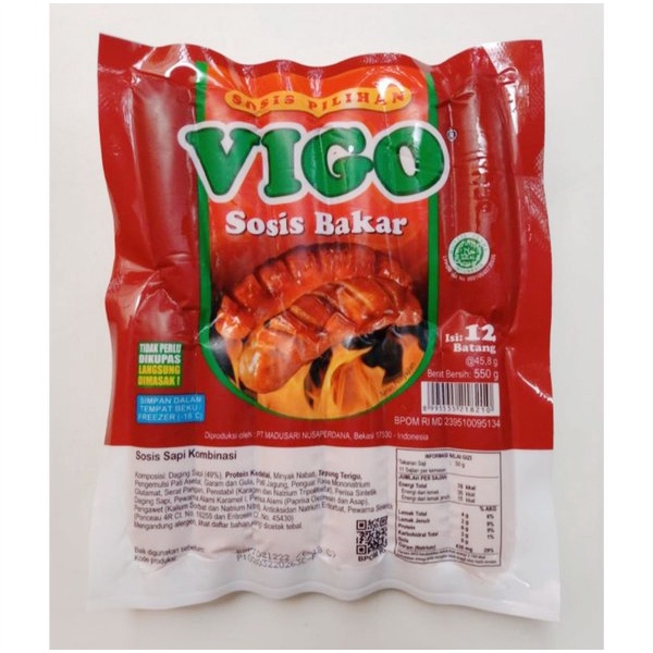 Vigo Sosis Bakar Mini isi 12pcs