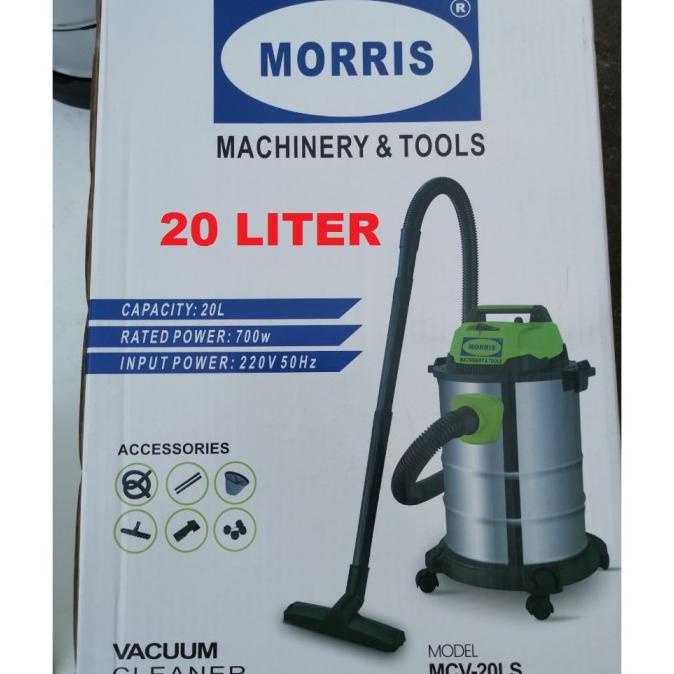 Vacuum Cleaner Morris Vacum Cleaner Penyedot Debu Vakum 20 L Stainless Harga Promo