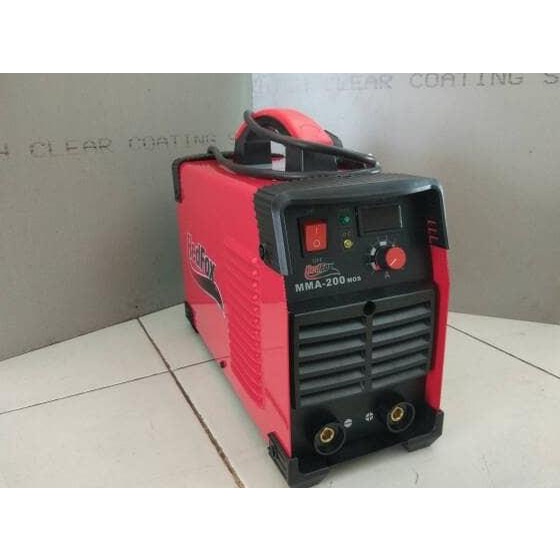 Mesin Las 200A / Trafo Las Inverter 200A / Trafo Las Listrik Redfox