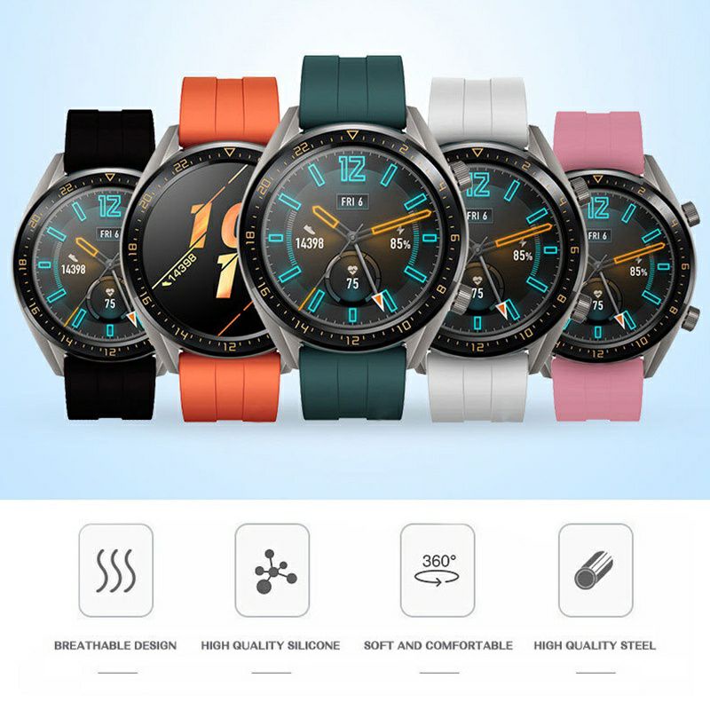 Tali Strap Huawei GT2 GT3 46mm watch3 Watchband 22mm silicone