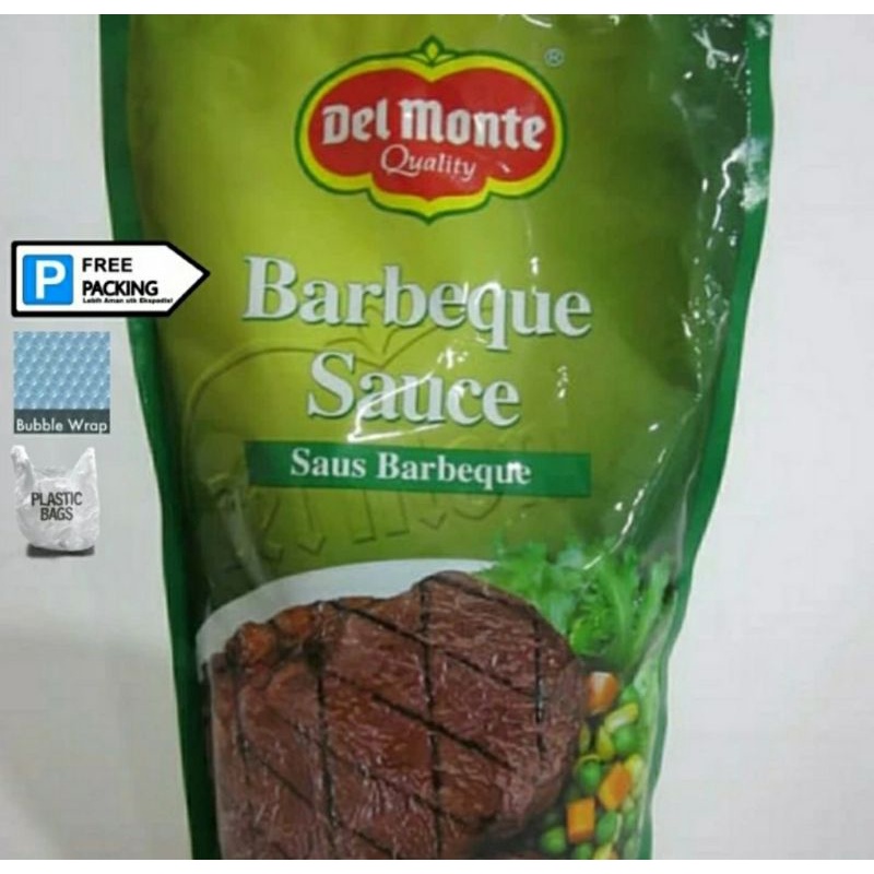 Delmonte Barbeque Sauce BBQ Pouch 1kg