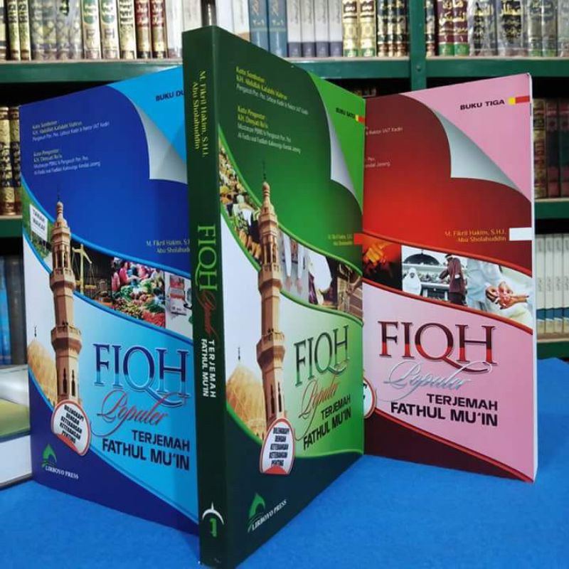 Terjemah Kitab Fathul Mu'in Muin 3 Jilid Fiqih Populer Lengkap