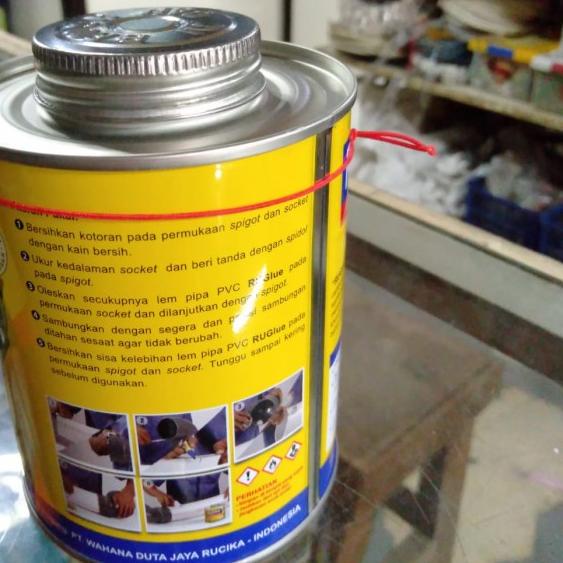 

Lem PVC Truglue / Lem PVC RUglue / Lem Ru Glue PVC 400gr / Lem 400 Gr