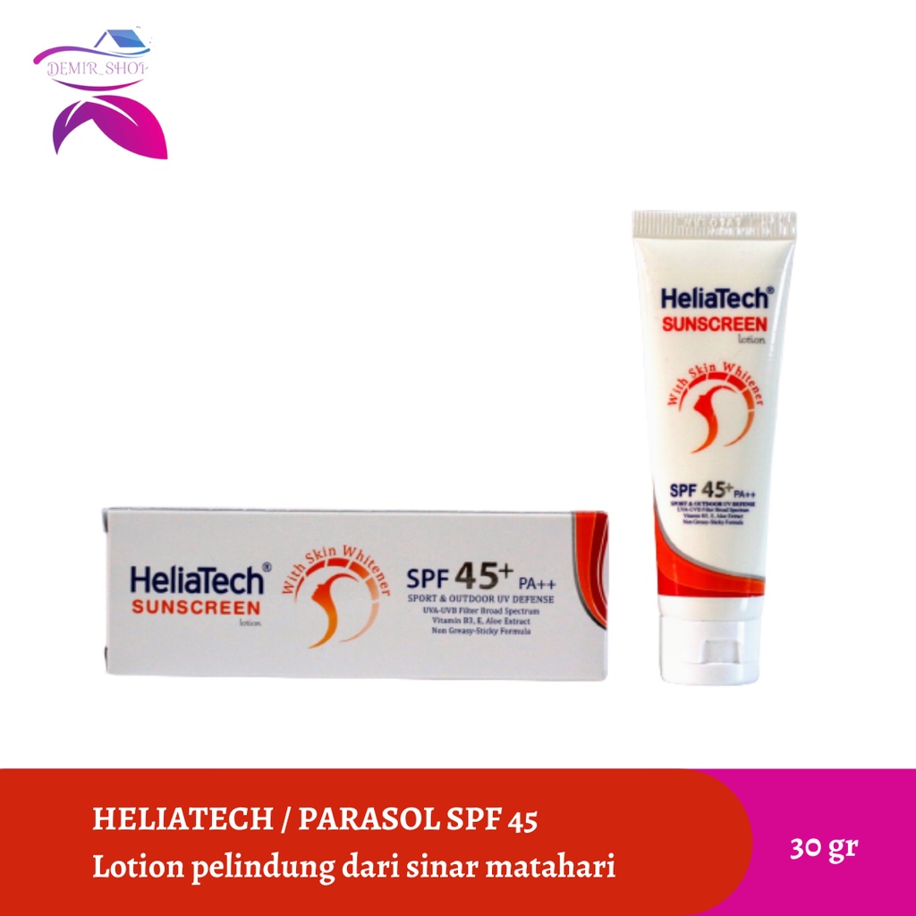 Heliatech Sunscreen SPF 45+ / Parasol SPF 45+