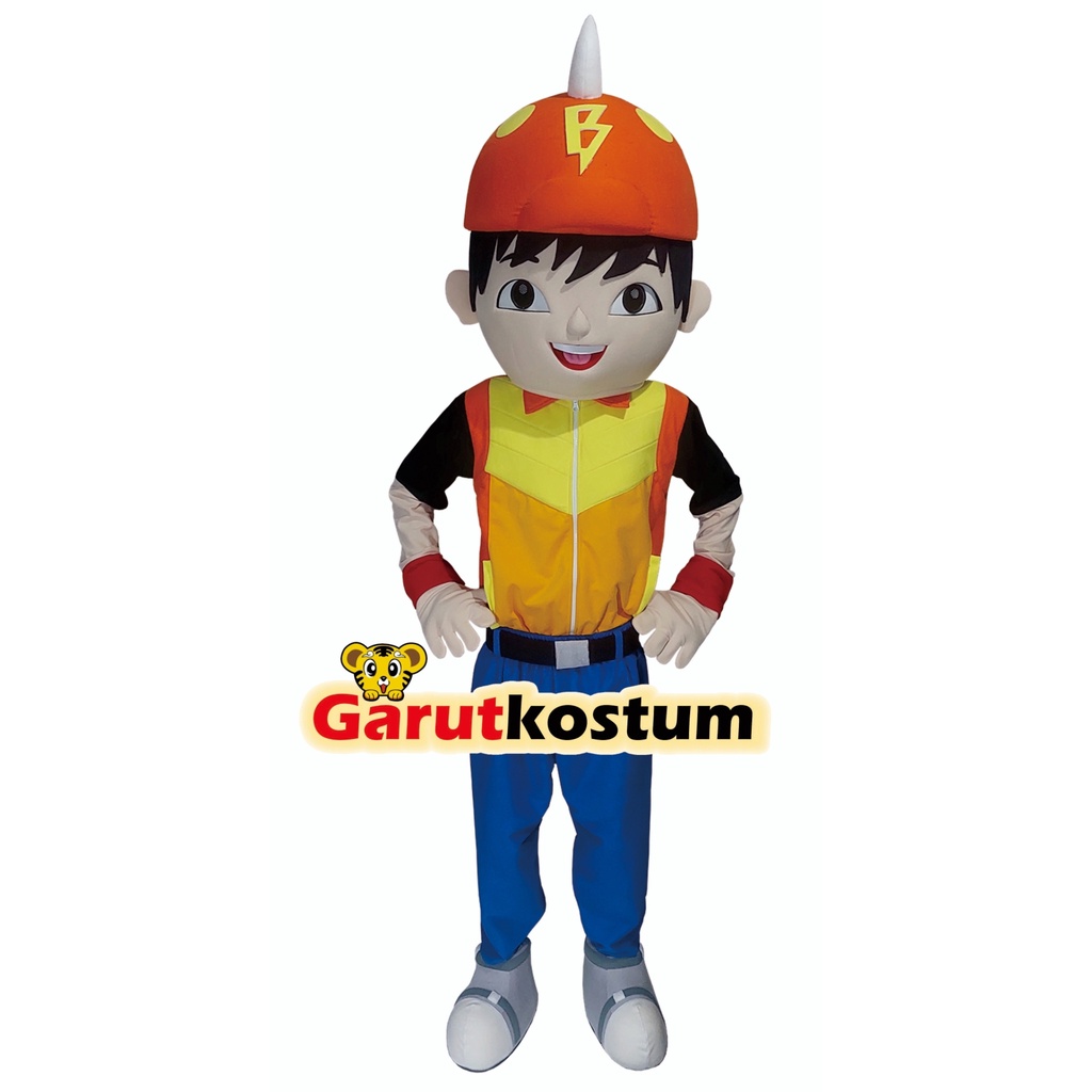 Kostum maskot badut karakter boboiboy galaxy dewasa lucu costume