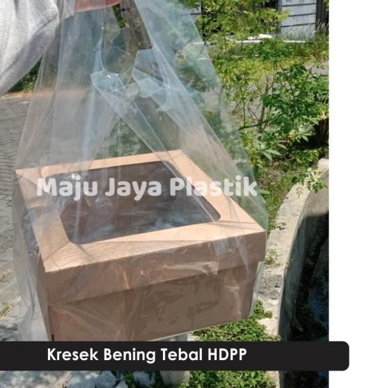 

Kantong Plastik Bening Dos / HDPE DOS 22x22,25x25,30x30 - 20 X 20