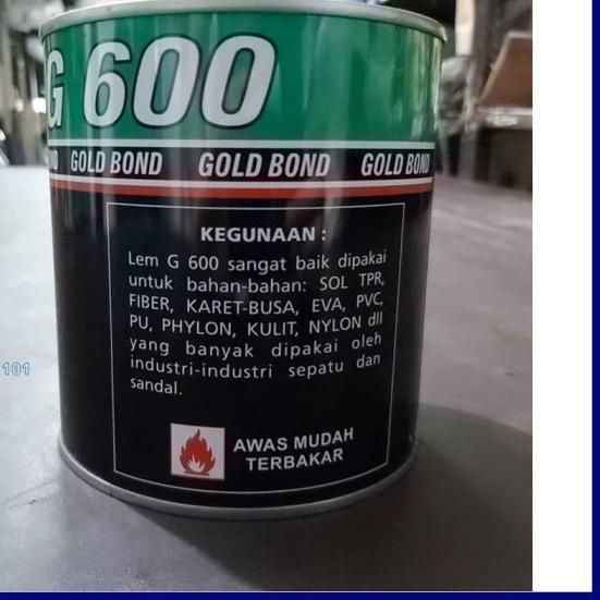 Lem Kuning G600 1kg Utk Kulit, Busa, Spon Eva