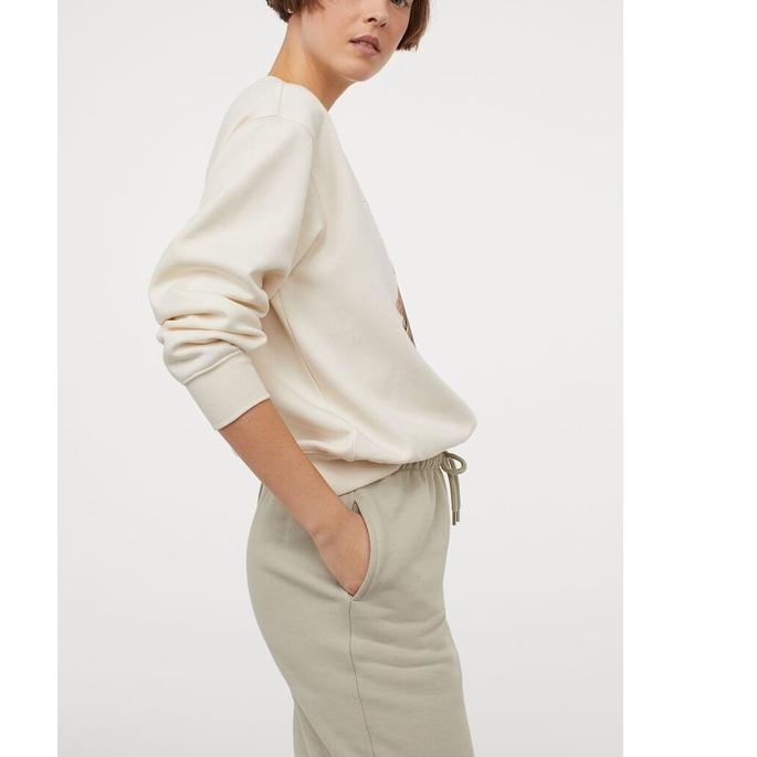 [CODEYS14] Crewneck H&M Starwars cream ORIGINAL sweater hnm starwars baby yoda cream sweater cream T