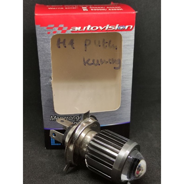 Mini BI-LED Headlight HS1 12V (WHITE) Autovision (Harga per biji)