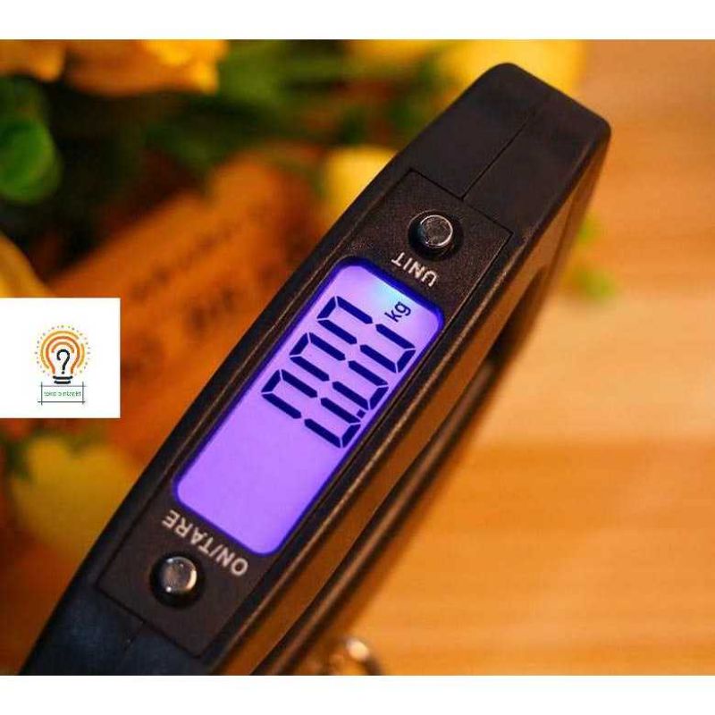 Timbangan Koper Tas Bagasi Gantung Travel 50kg Digital Luggage Scale Protable