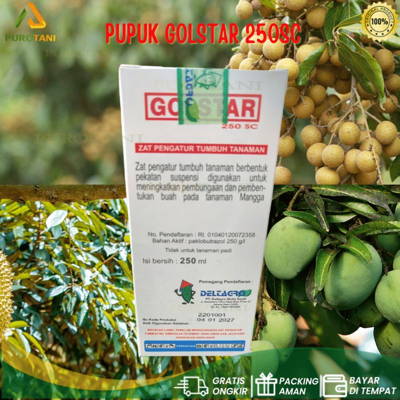 Pupuk Golstar 250ML 250SC Booster Buah