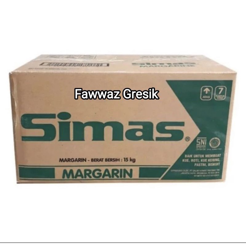 Simas Margarine 15kg / Mentega Margarin Simas 15 Kg